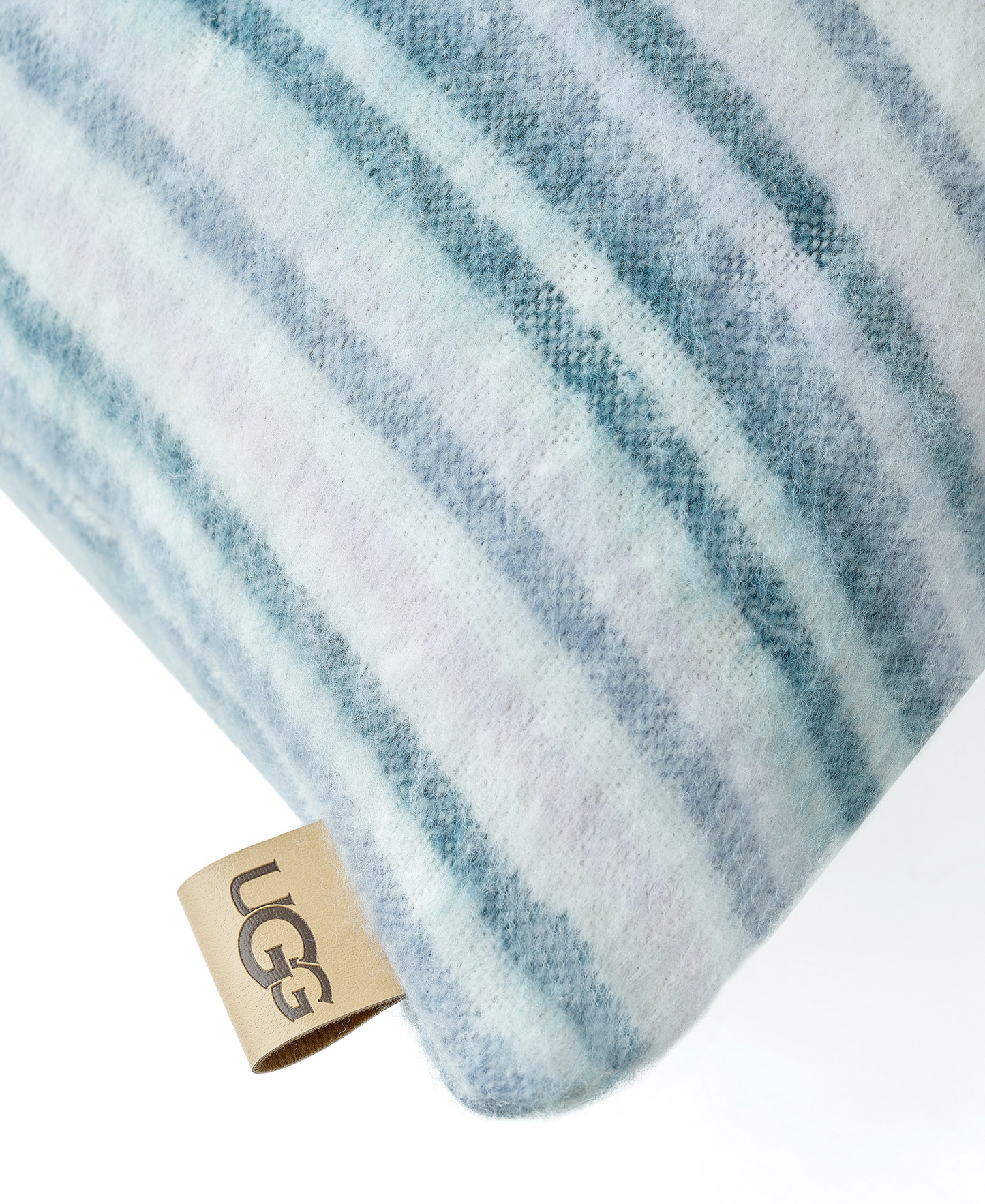 UGG® Joanna Lightweight Decorative Pillow, 36" x 14" - Silver Blue