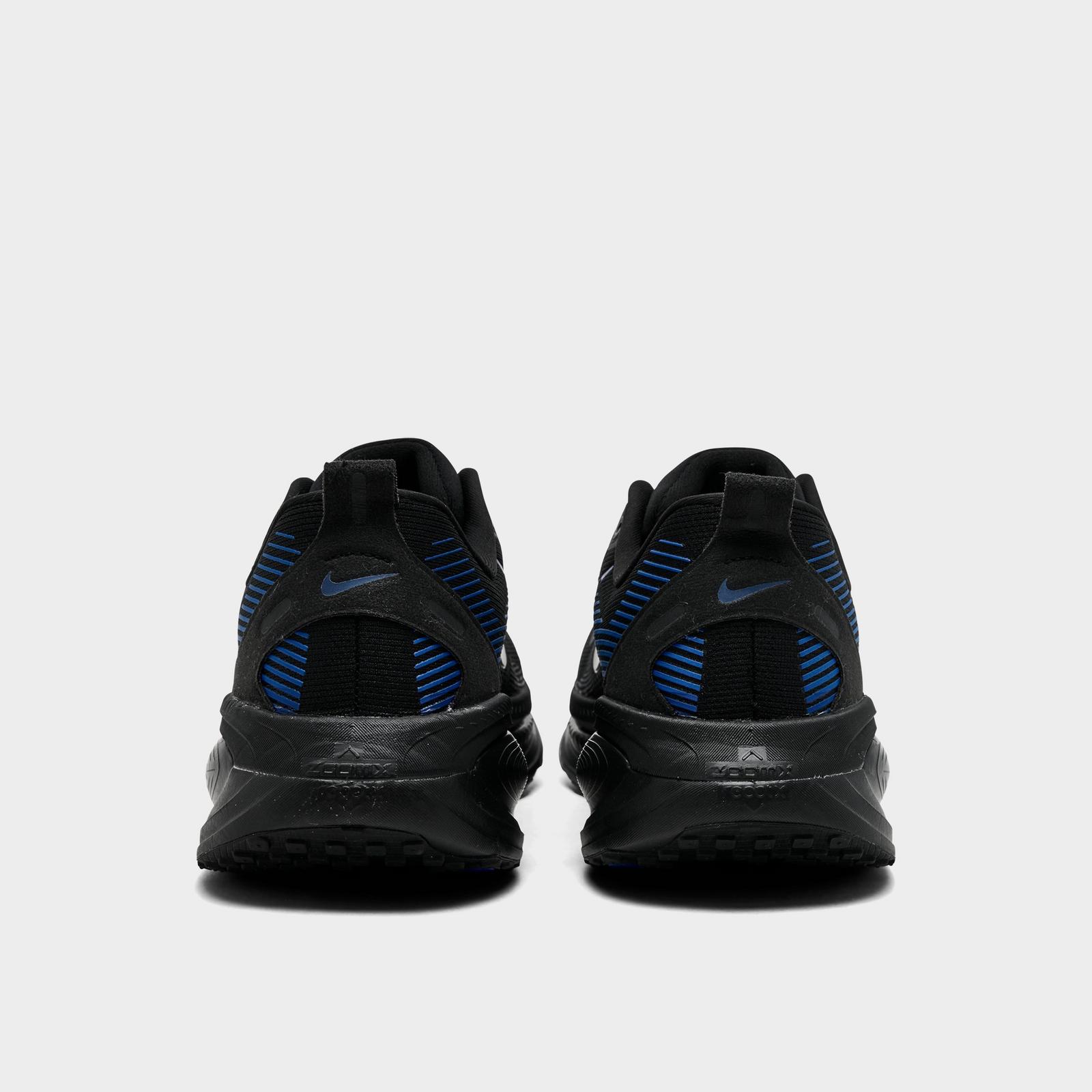 Men's Nike Vomero 18 Running Shoes - Black/Black/Game Royal/Anthracite