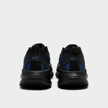 Men's Nike Vomero 18 Running Shoes - Black/Black/Game Royal/Anthracite