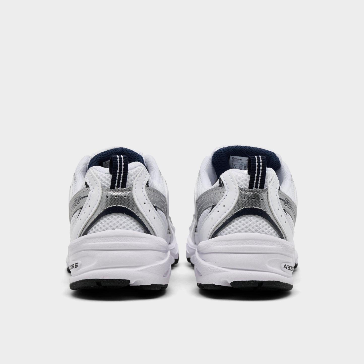 Little Kids' New Balance 530 Casual Shoes - White/Navy - view 4