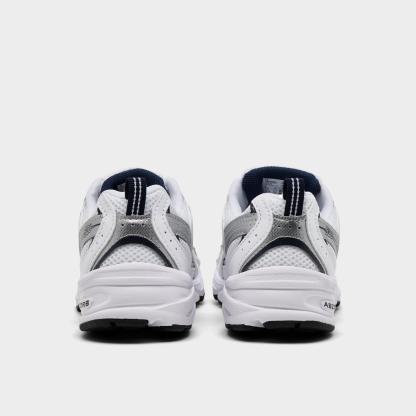 Little Kids' New Balance 530 Casual Shoes - White/Navy - view 4