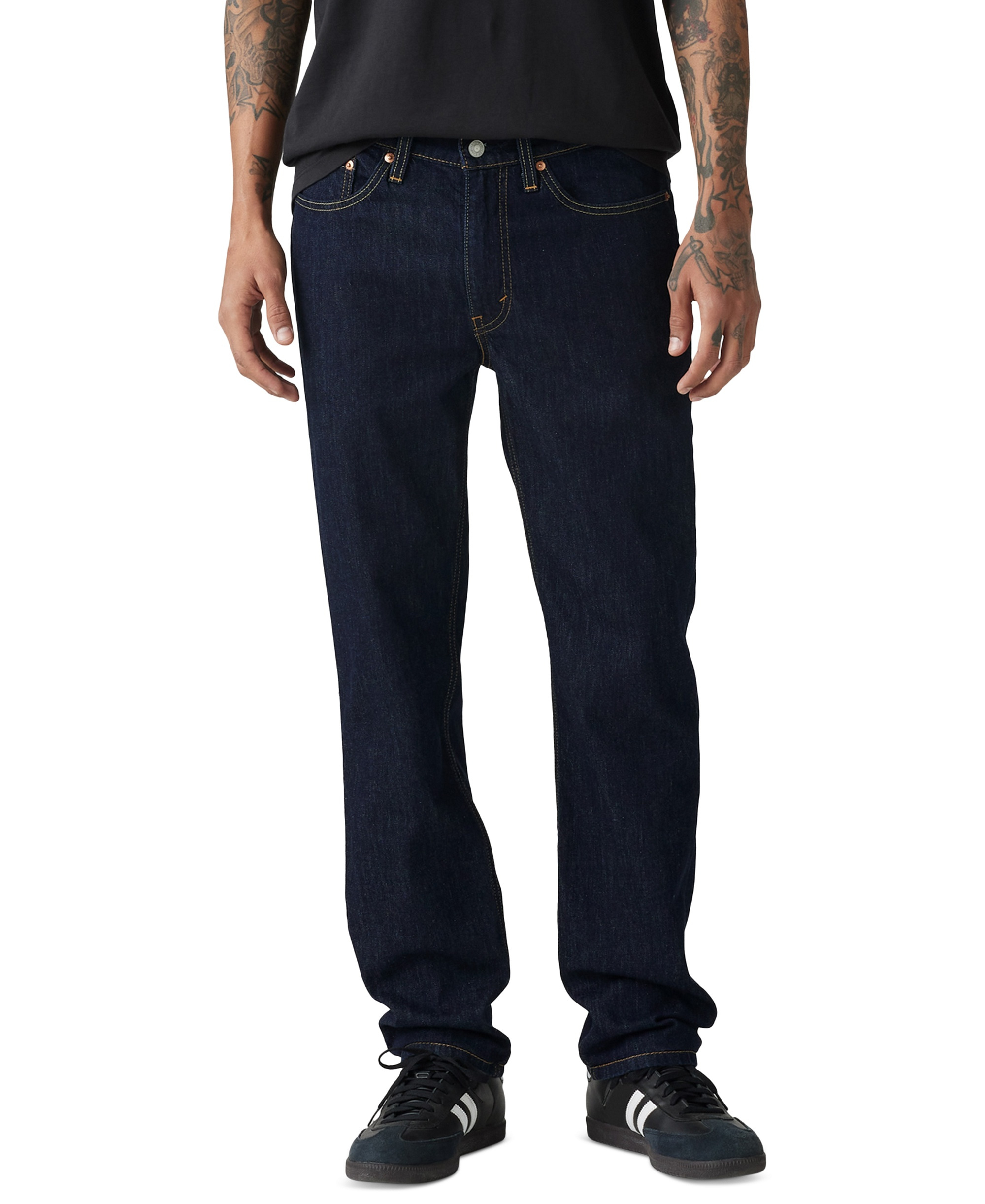 Levi's Men's 514 Straight-Fit Lightweight Denim Jeans - Just A Rinse