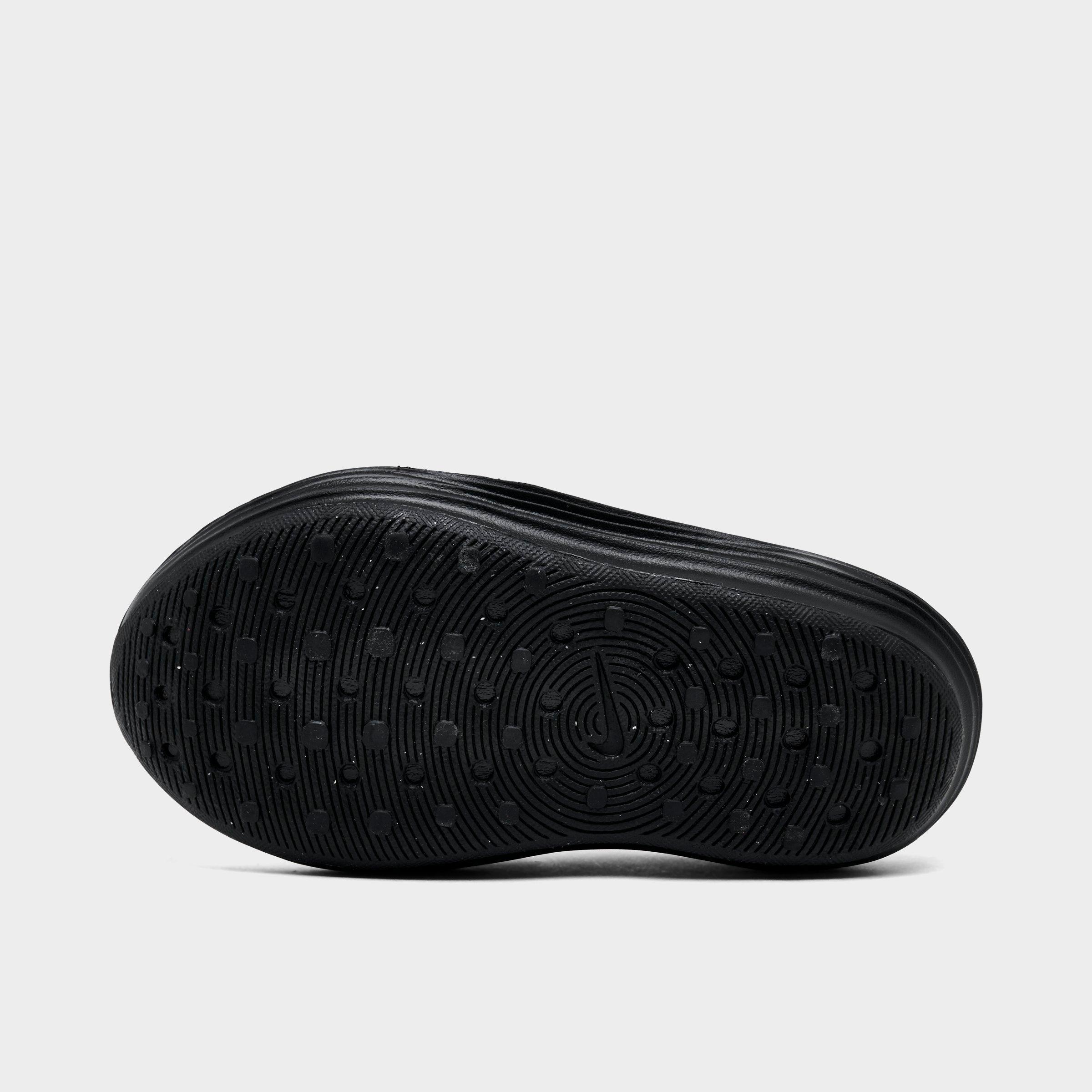 Little Kids' Nithtke ReactX Rejuven8 Recovery Casual Shoes - Black/Black/Black - Bottom view
