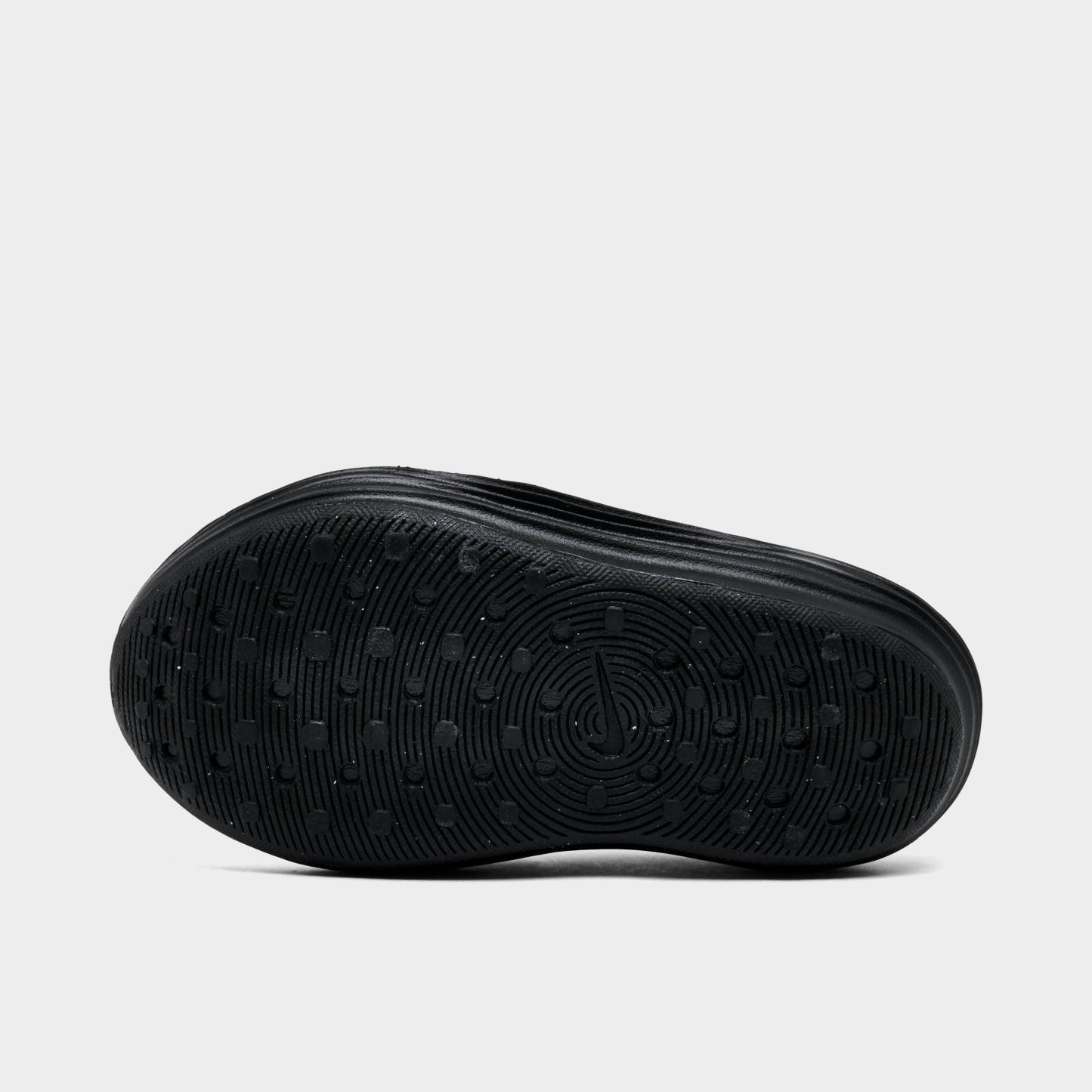 Little Kids' Nithtke ReactX Rejuven8 Recovery Casual Shoes - Black/Black/Black - Bottom view