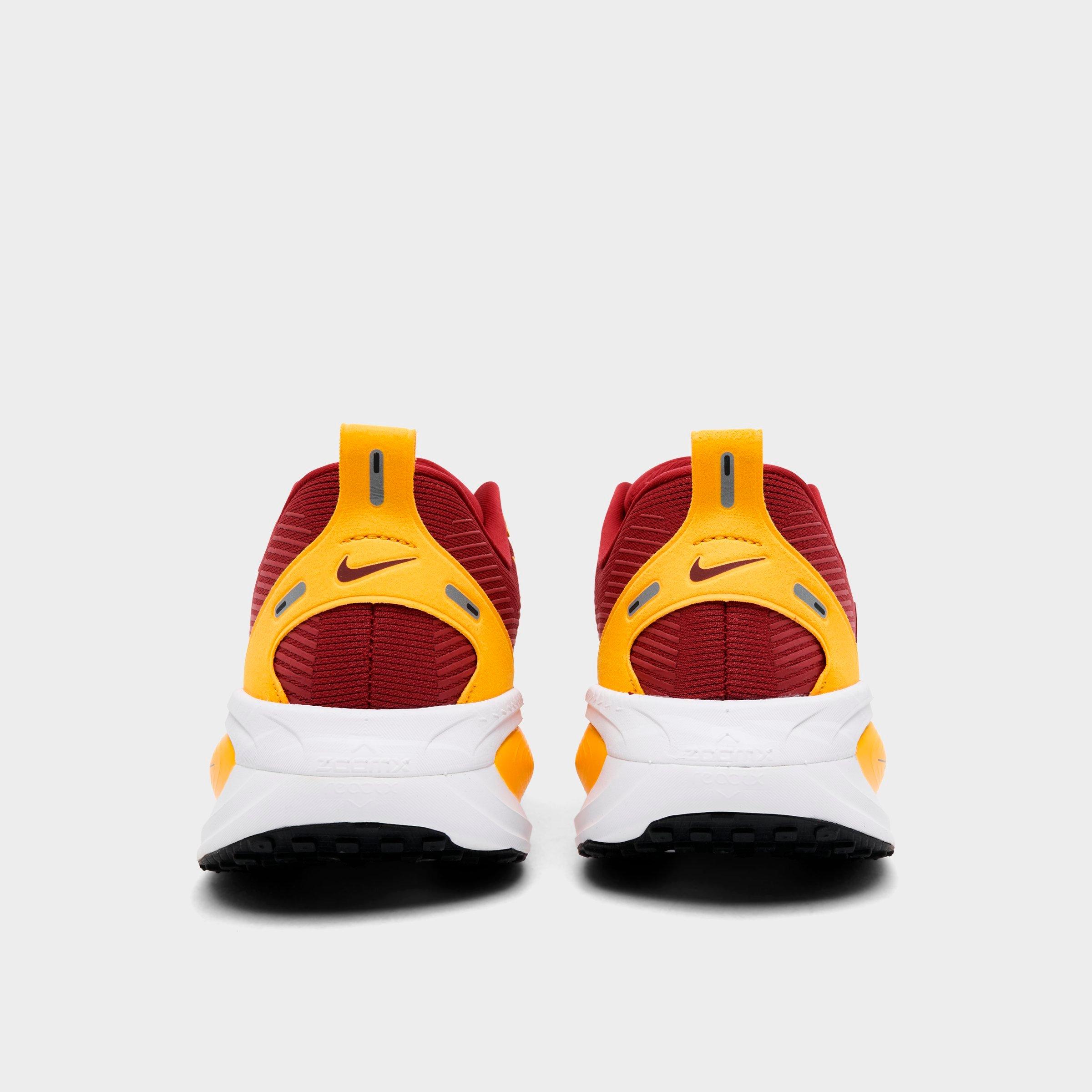 Men's Nithtke Vomero 18 Purdue Boilermakers Running Shoes - Part 1 - Team Crimson/University Gold/White - Back view