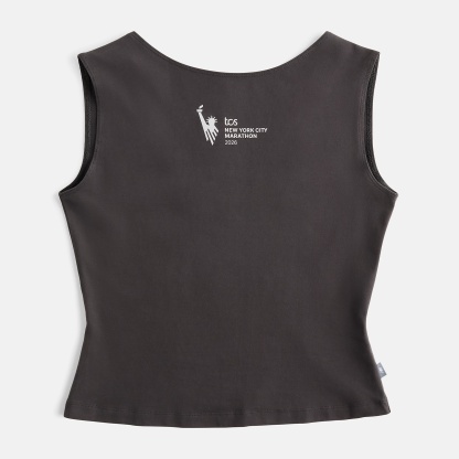New Balance NYC Marathon Cotton Fitted Tank, WT62W36JBLK