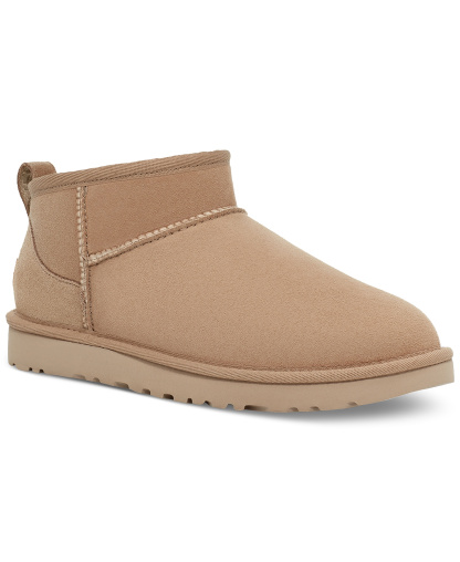 UGG® Women's Classic Ultra Mini Pull-On Booties - Sand