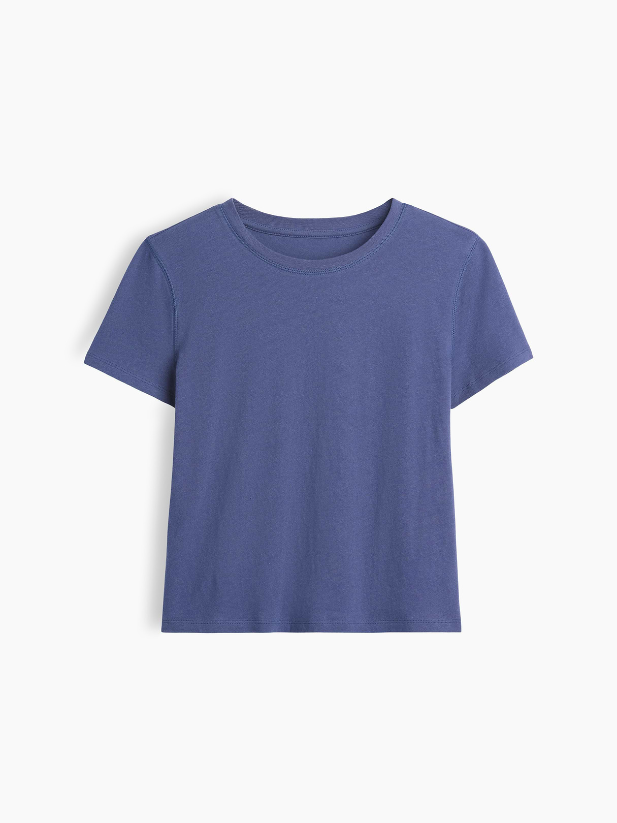 100% Cotton Authentic Shrunken T-Shirt - Sargassus blue