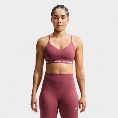 Women's Nithtke Dri-FIT Indy Light Support Padded Adjustable Sports Bra - Pink Smoke