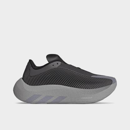 Men's adidas Originals HYPERBOOST EPHR Casual Shoes - Core Black/Grey/Glory Grey - Left shoe facing left. Outside of the shoe.