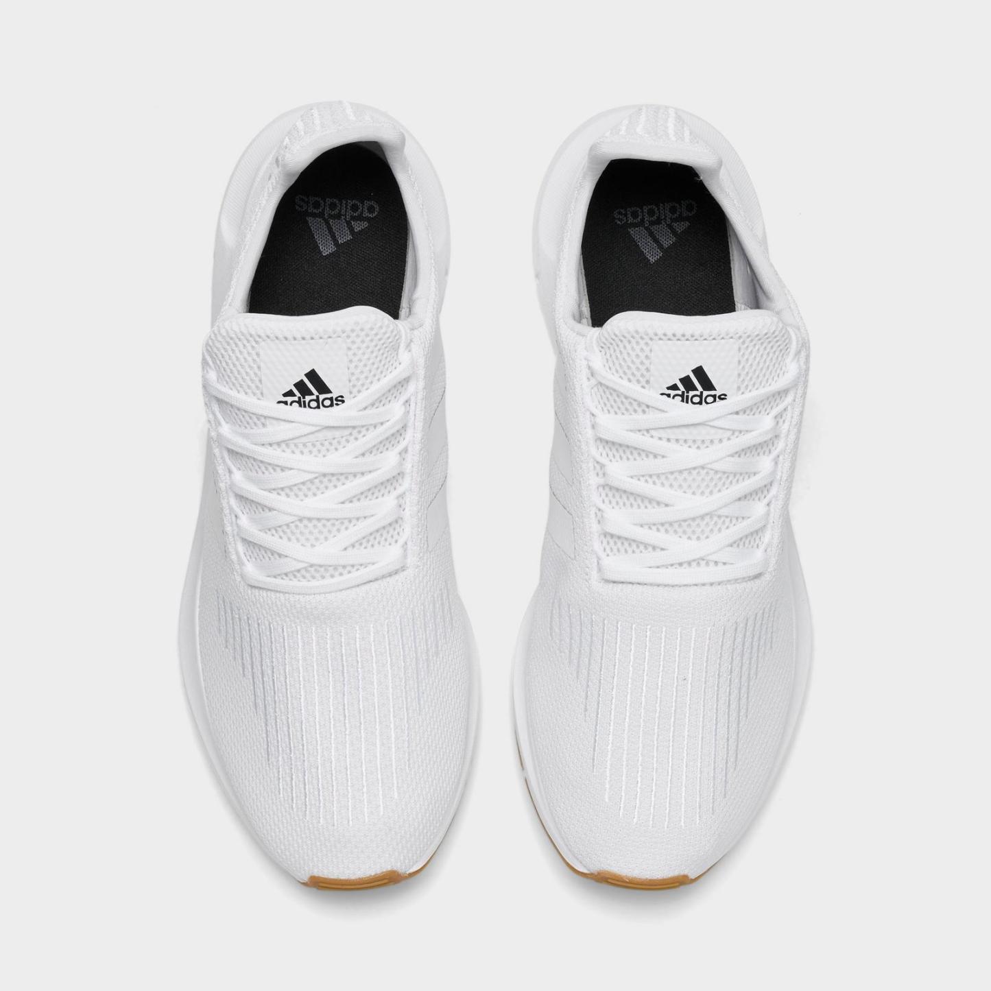 Men's adidas Originals Swift Run 1.0 Casual Shoes - Cloud White/Cloud White/Core Black/Gum - view 5