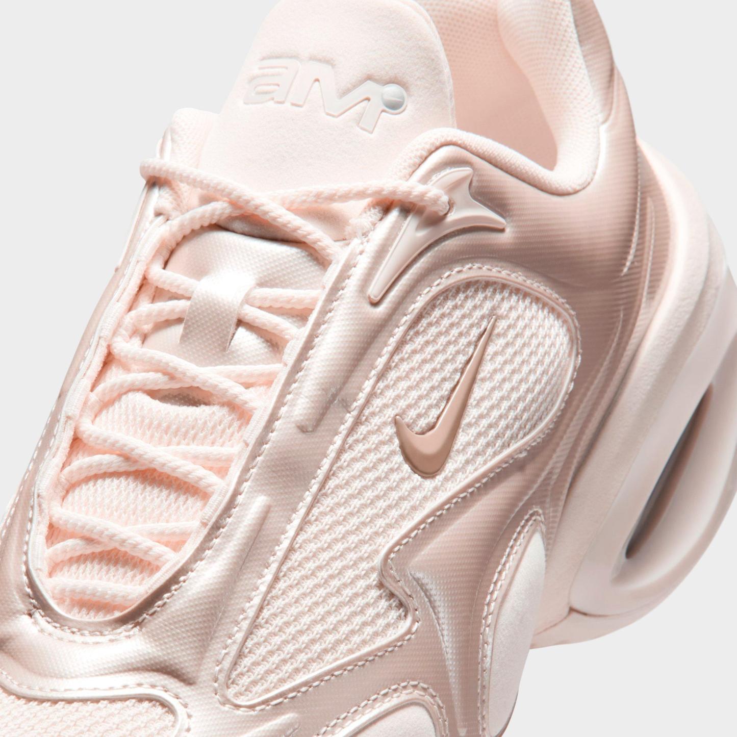 Women's Nithtke Air Max Muse Casual Shoes - Chalk/Chalk/Metallic Silver - Detail shot