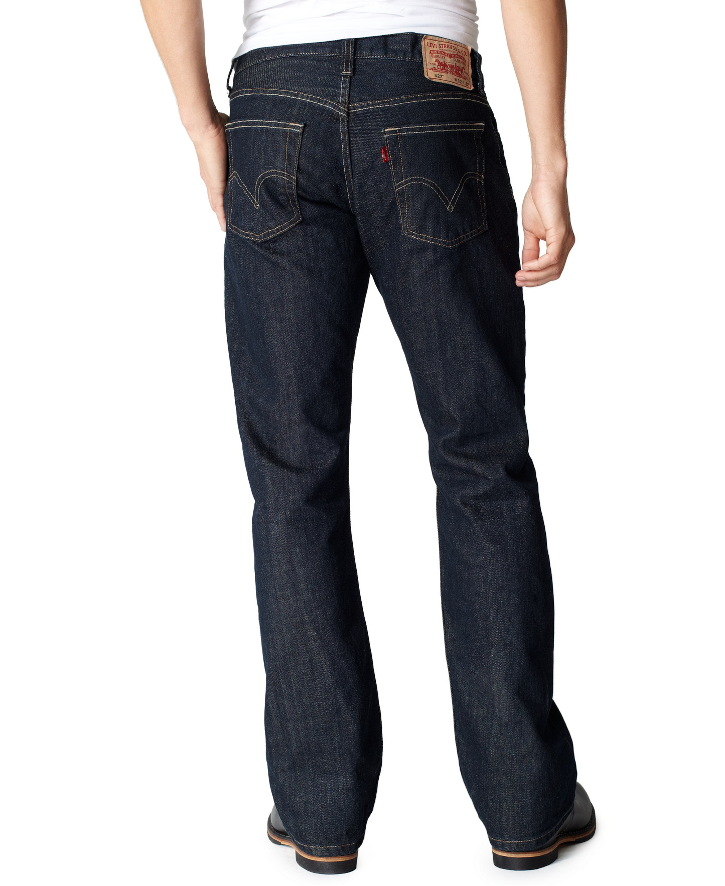Levi's Men’s 527 Slim Bootcut Fit Jeans - Tumbled Rigid