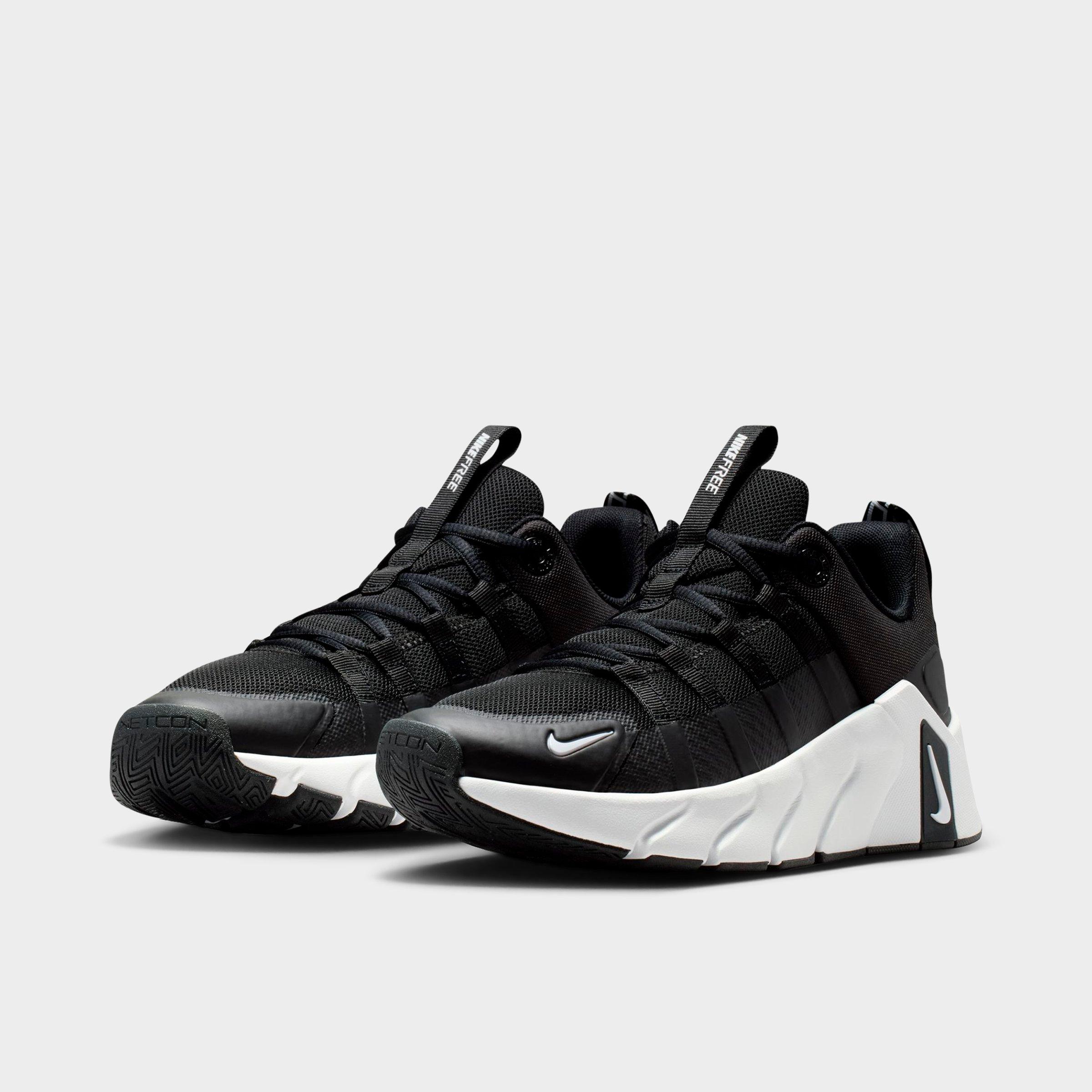 Women’s Nithtke Free Metcon 7 Training Shoes - Part 1 - Black/White/Anthracite/White - Both shoes facing left