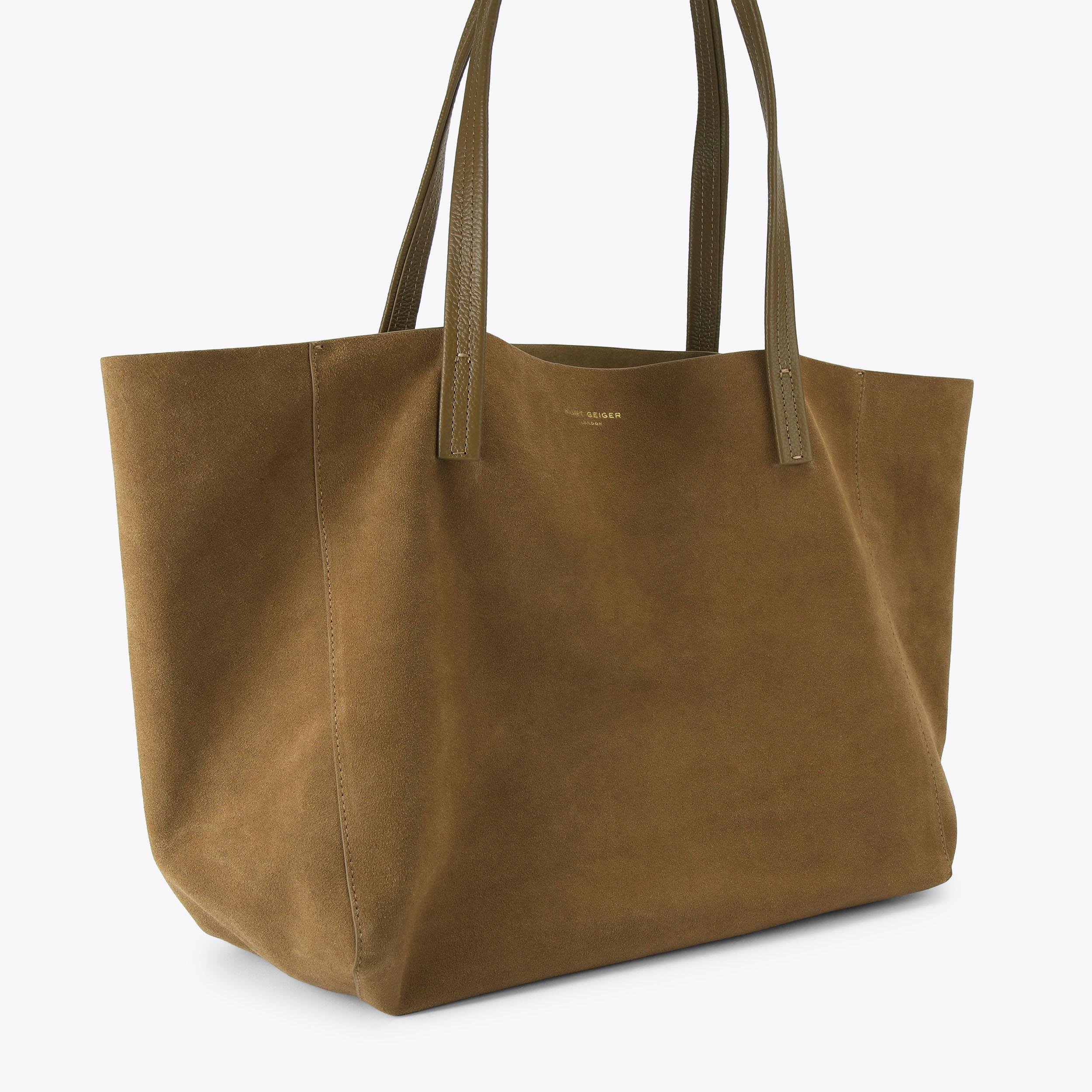 Kurt Geiger London Large Violet Tote Bag - Tan - view 3