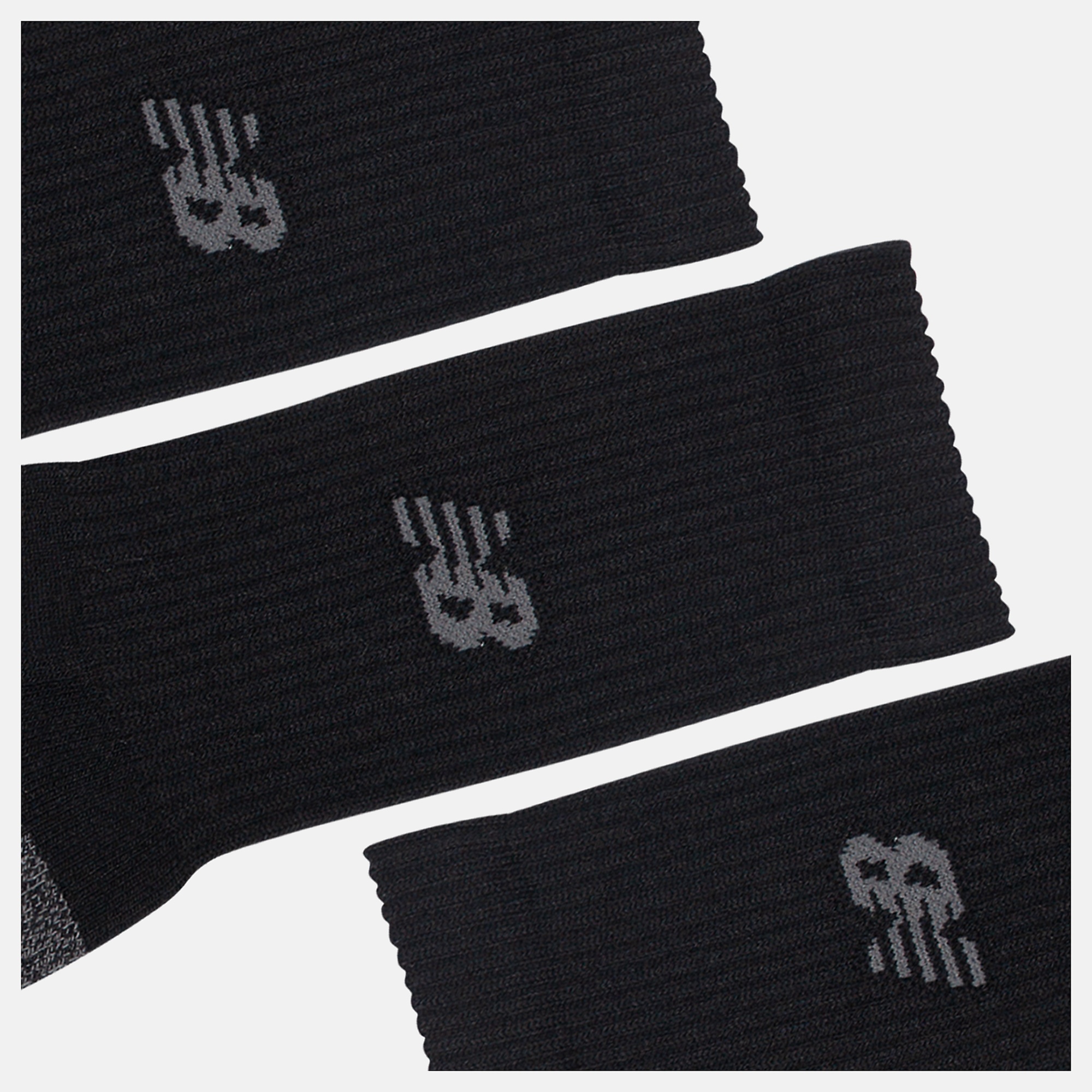 New Balance Active Crew Socks 3 Pack, LAS35203BK