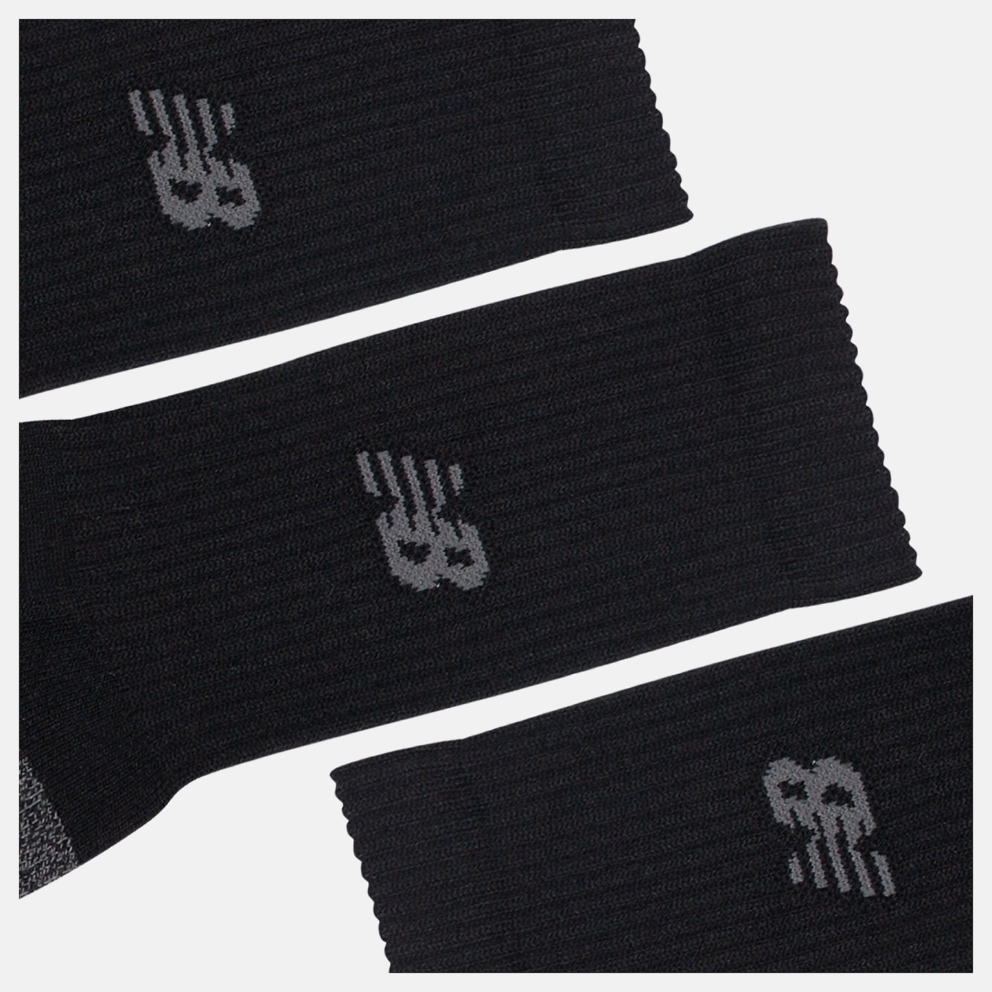 New Balance Active Crew Socks 3 Pack, LAS35203BK
