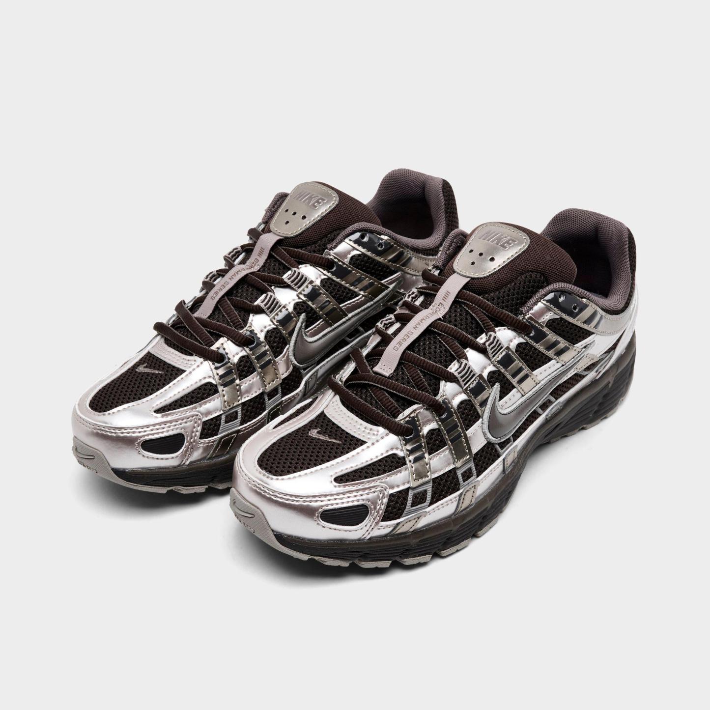 Women's Nithtke P-6000 Casual Shoes - Part 2 - Velvet Brown/Cream II/Enigma Stone/Ridgerock - Both shoes facing left