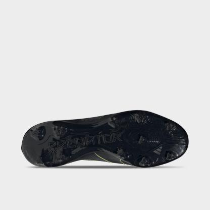 Men's adidas Predator League Firm/Multi-Ground Soccer Cleats - Core Black/Carbon/Lucid Lemon - view 6