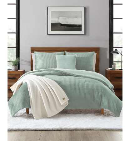 UGG® Brody Reversible Comforter Sets - Artichoke