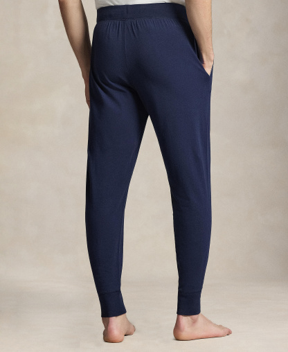 Polo Ralph Lauren Men's Regular-Fit Pajama Joggers - Cruise Navy/Harbor Island Blue
