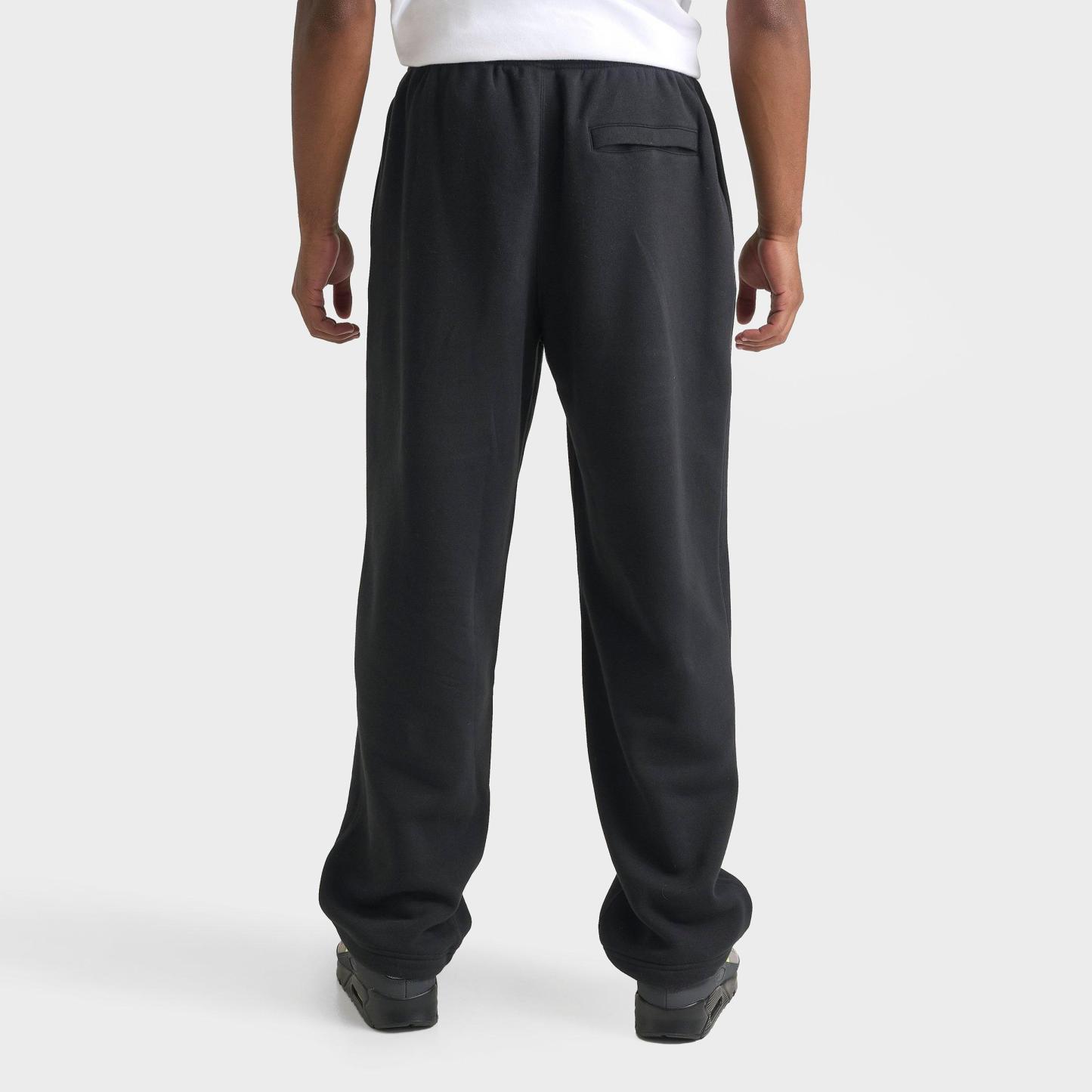 Men's Nithtke Sportswear Club Fleece Bungee Jogger Pants - Black/Black/Multi-Color