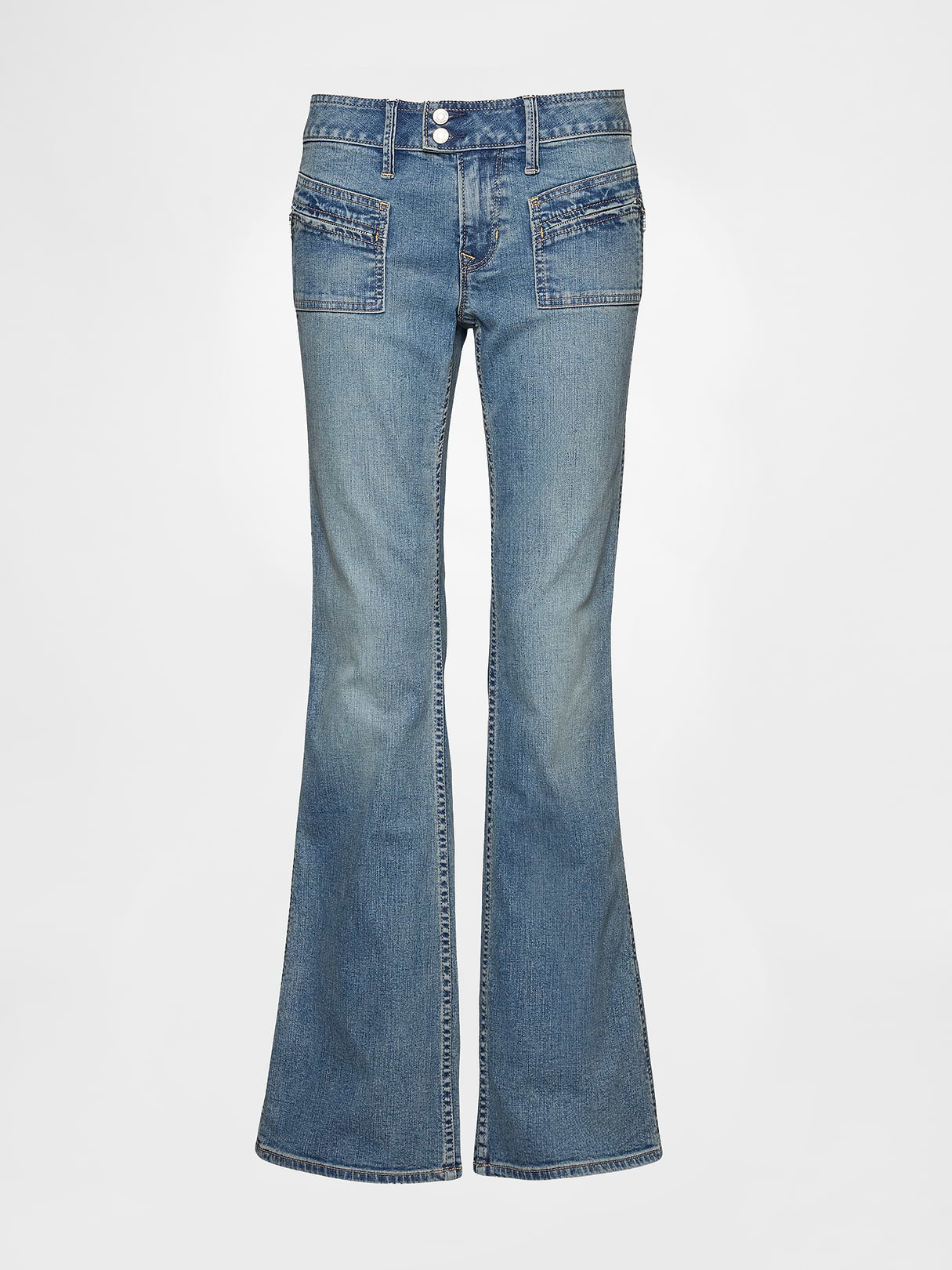Low Rise Long & Lean Jeans - Medium indigo