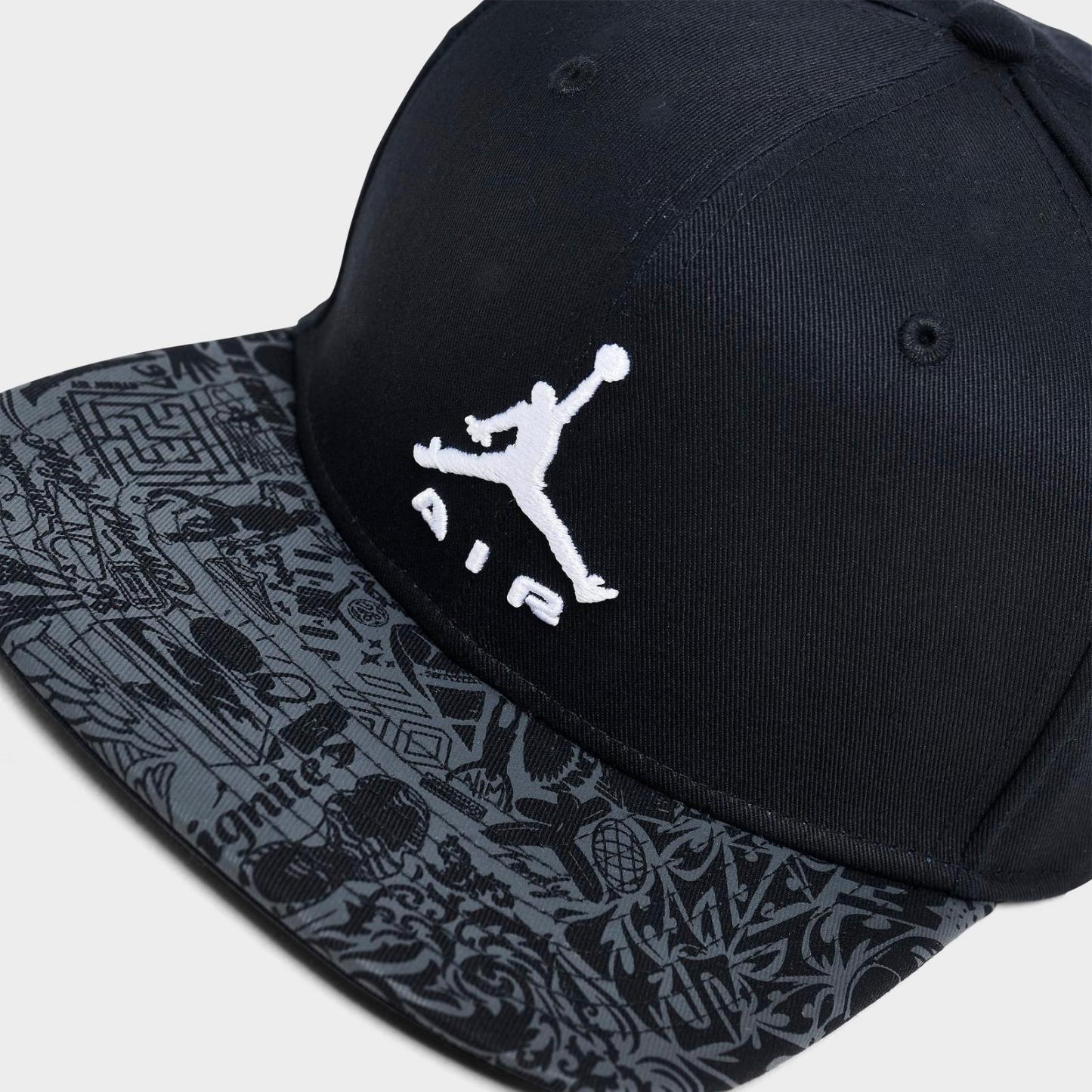 Jordan Pro Structured Laser Snapback Hat - Black/Anthracite - view 4