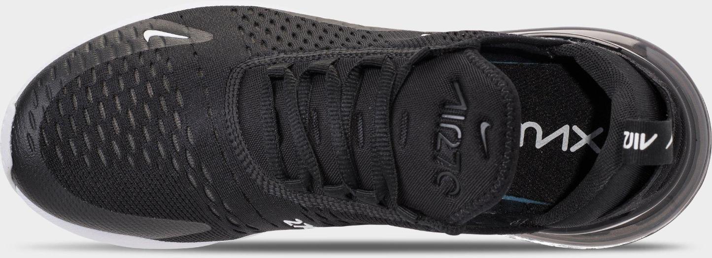 Men's Nithtke Air Max 270 Casual Shoes - Part 2 - Black/White/Solar Red/Anthracite