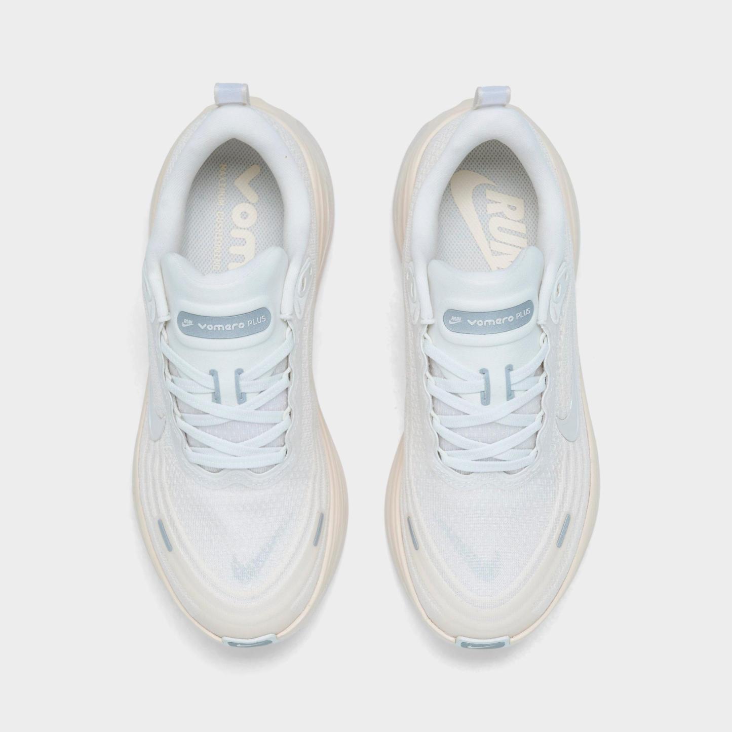 Women's Nithtke Vomero Plus Running Shoes - Part 2 - Summit White/Chalk/Phantom/Pure Platinum - Top view