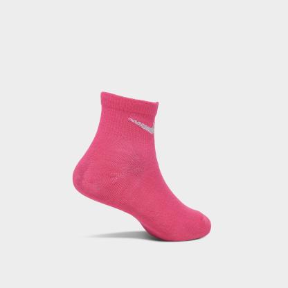 Little Kids' Nithtke Dri-FIT Ankle Socks (6-Pack) - Pink Pow