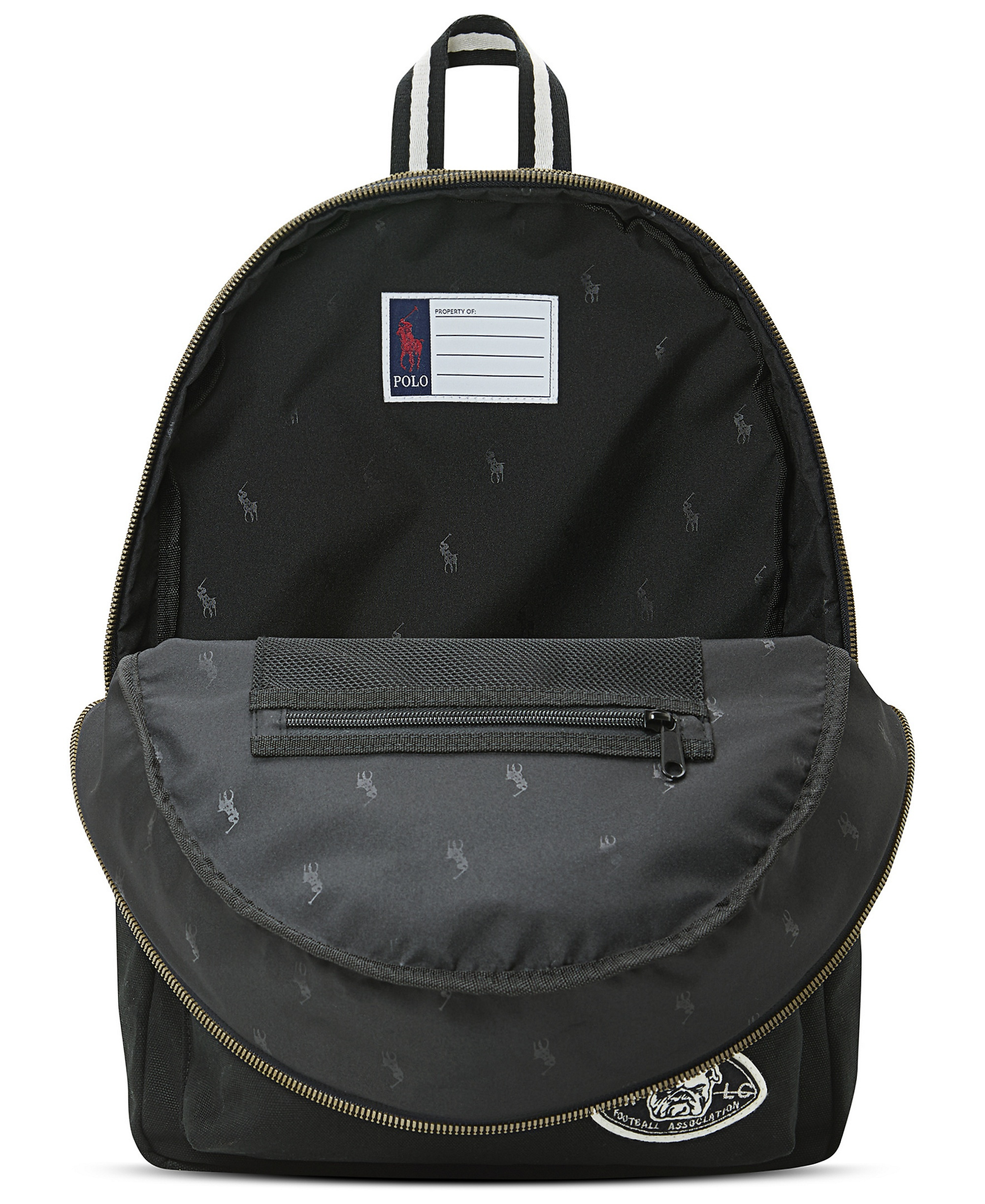 Polo Ralph Lauren Boys' 8-20 Varsity Backpack - Polo Black