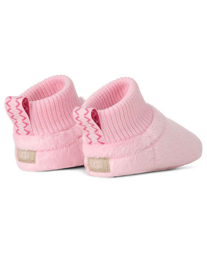 UGG® Baby Nesti Stretch Booties - Ribbon Candy