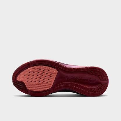 Women's Nithtke Pegasus 42 Running Shoes - Part 1 - Team Red/Atomic Pink/Bordeaux/Barely Green - Bottom view