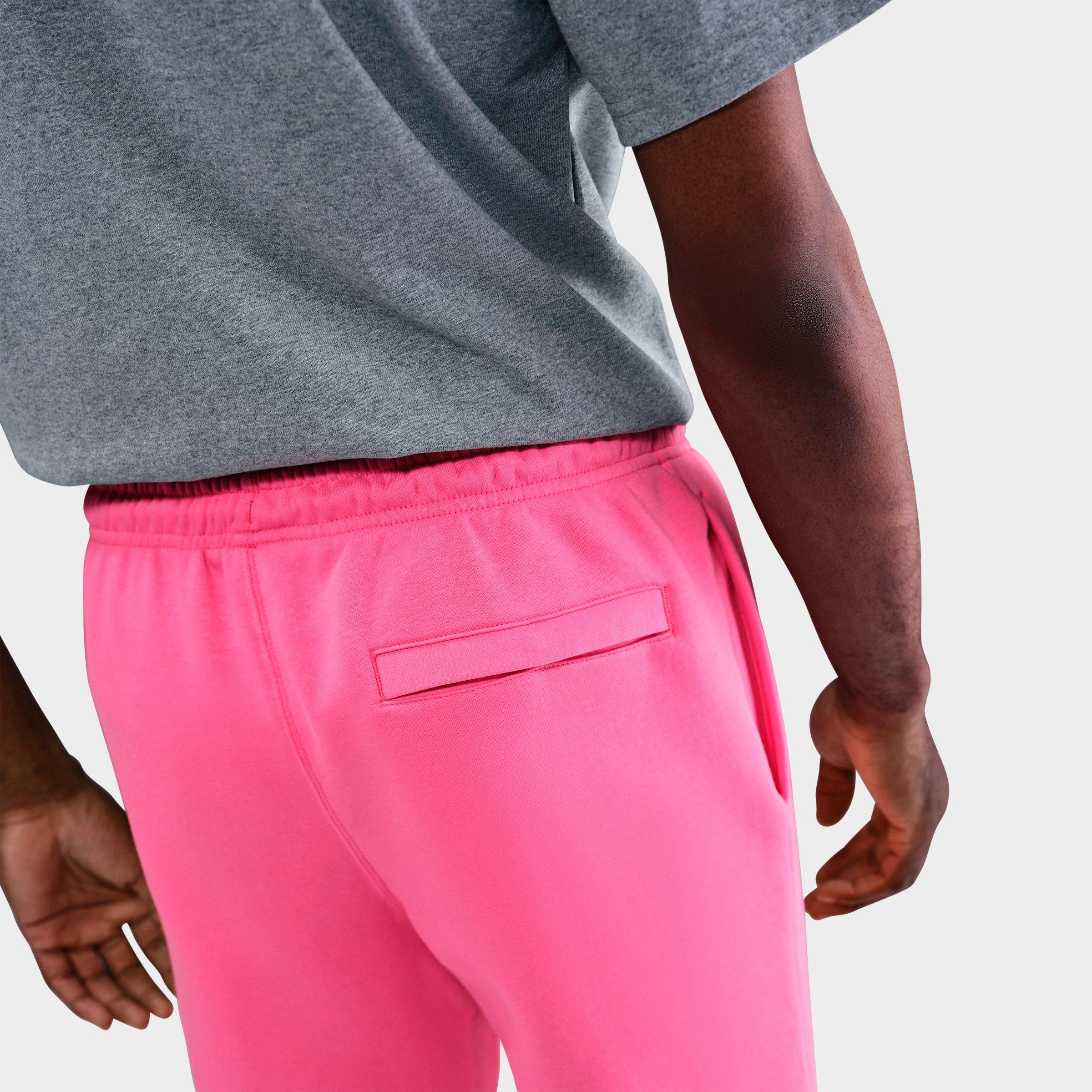 Men's Nithtke Club Fleece Premium Jogger Pants - Part 1 - Pinksicle/Pinksicle/White