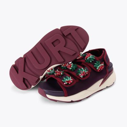 Kurt Geiger London Kurt Runner Sandal - Red - view 6