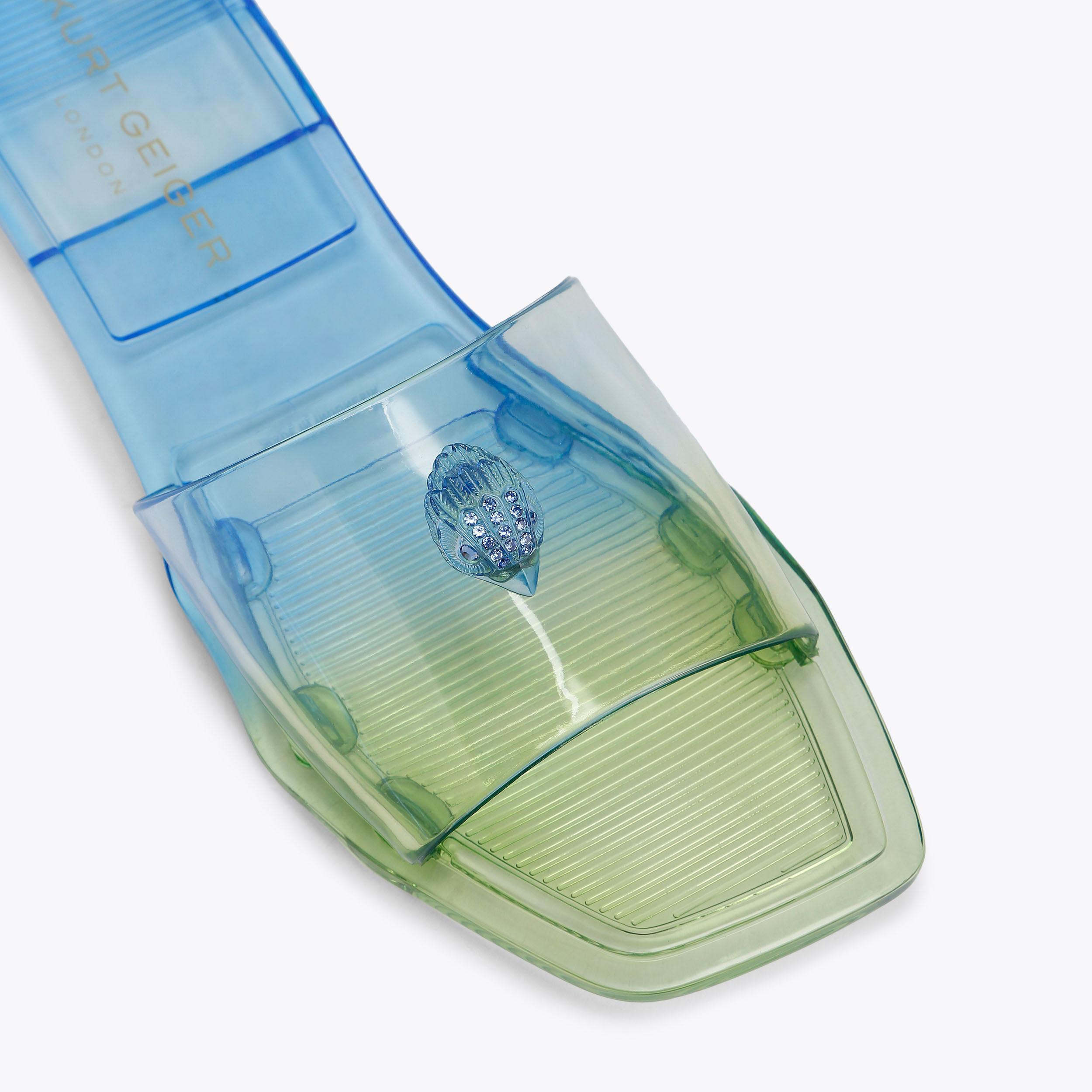 Kurt Geiger London Maddison Slide Sandal - Blue - view 5
