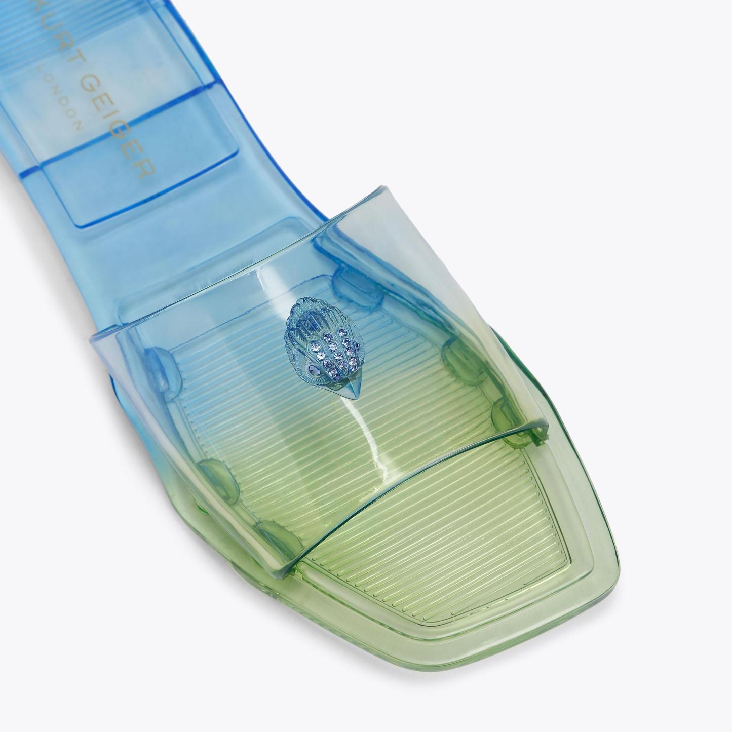 Kurt Geiger London Maddison Slide Sandal - Blue - view 5