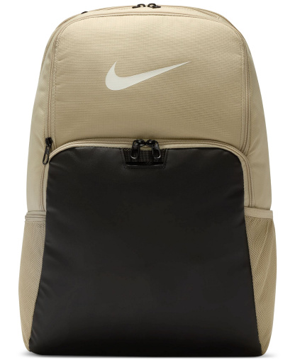 Nike Brasilia 9.5 Training Backpack (Extra Large, 30L) - Desert Khaki/black/sail