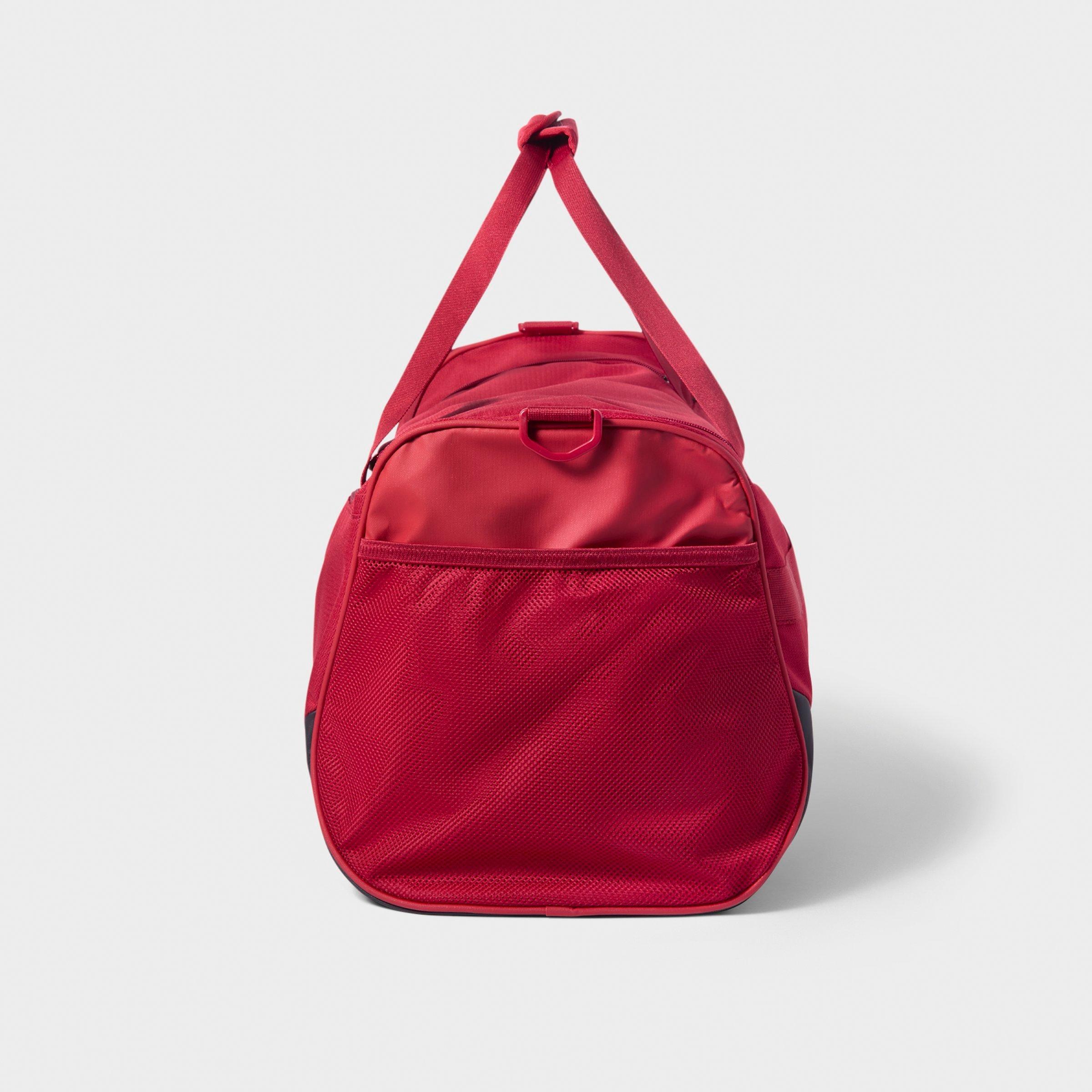 Nithtke Brasilia Training Duffel Bag (Medium, 60L) - Tough Red/Black/Reflective