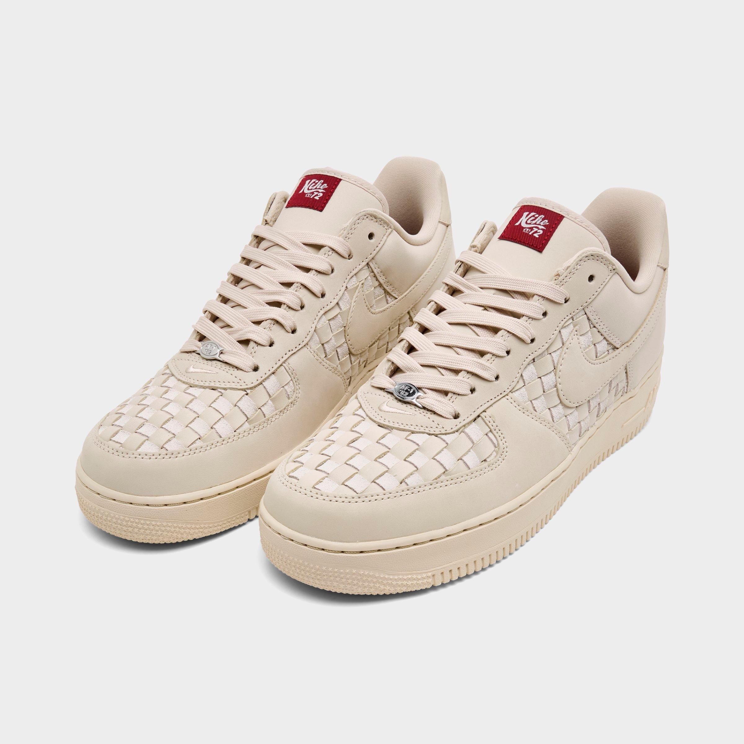 Men's Nithtke Air Force 1 Low Retro Premium Casual Shoes - Sand Drift/Pale Ivory/Sail/Sand Drift - Both shoes facing left