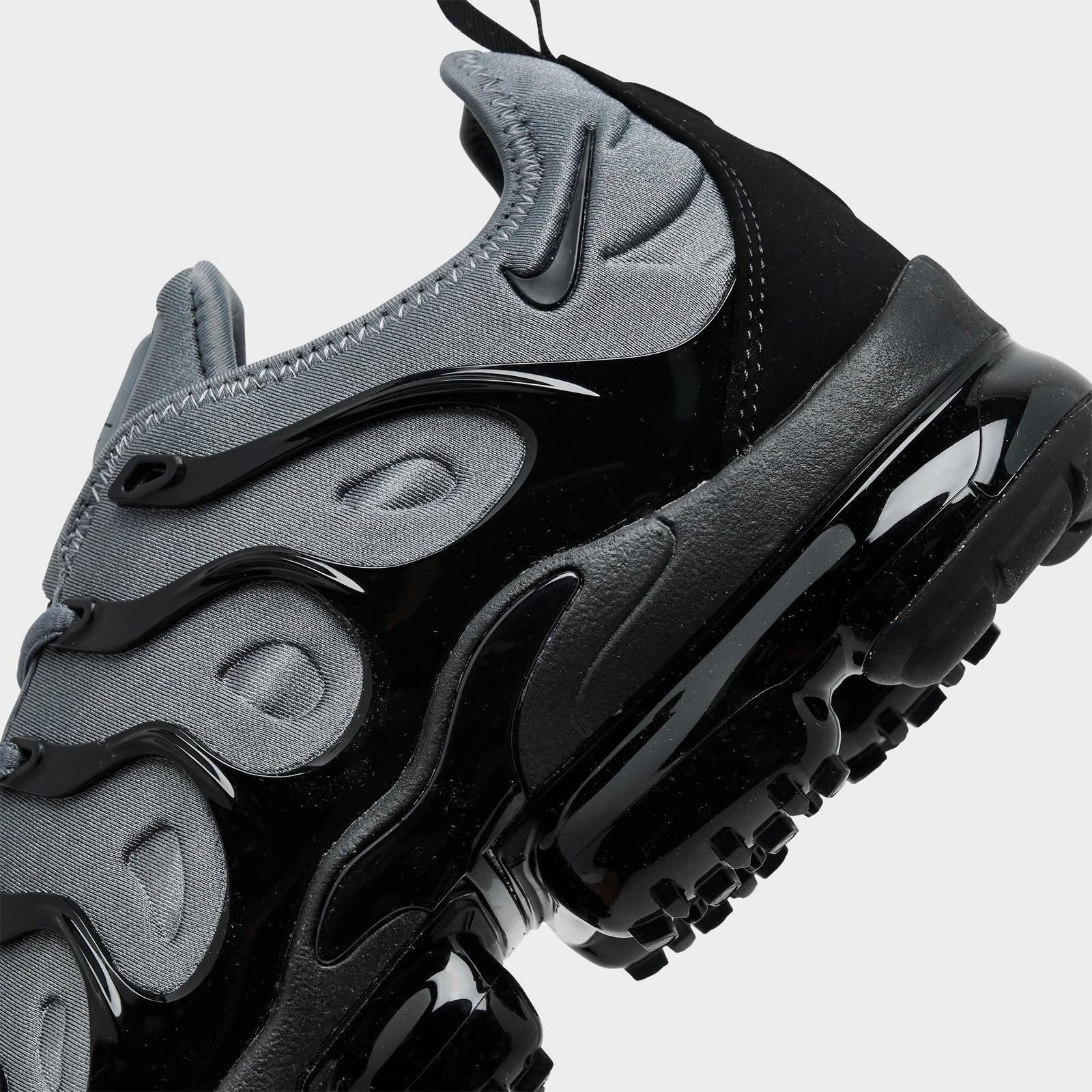 Men's Nike Air VaporMax Plus Running Shoes - Cool Grey/Black