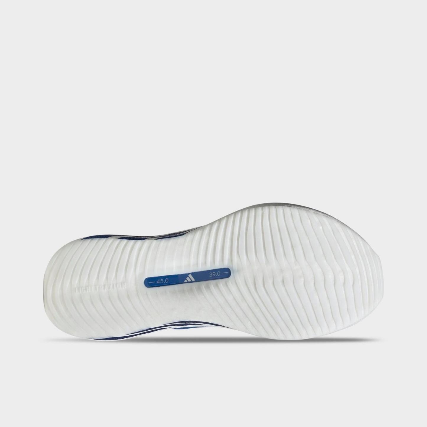 Men's adidas Hyperboost Edge Running Shoes - Cloud White/Equipment Blue/Zero Metallic - view 6