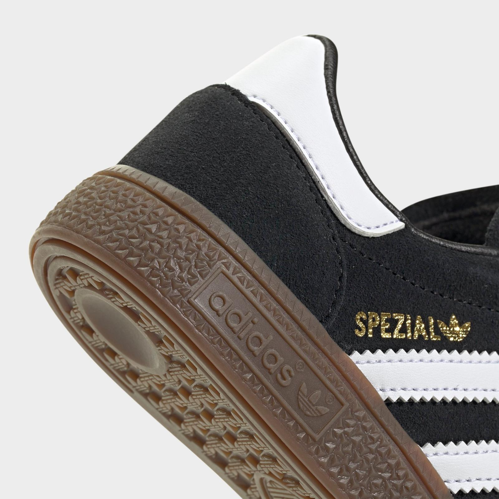 Little Kids' adidas Originals Handball Spezial Casual Shoes - Black/White/Gum - view 3