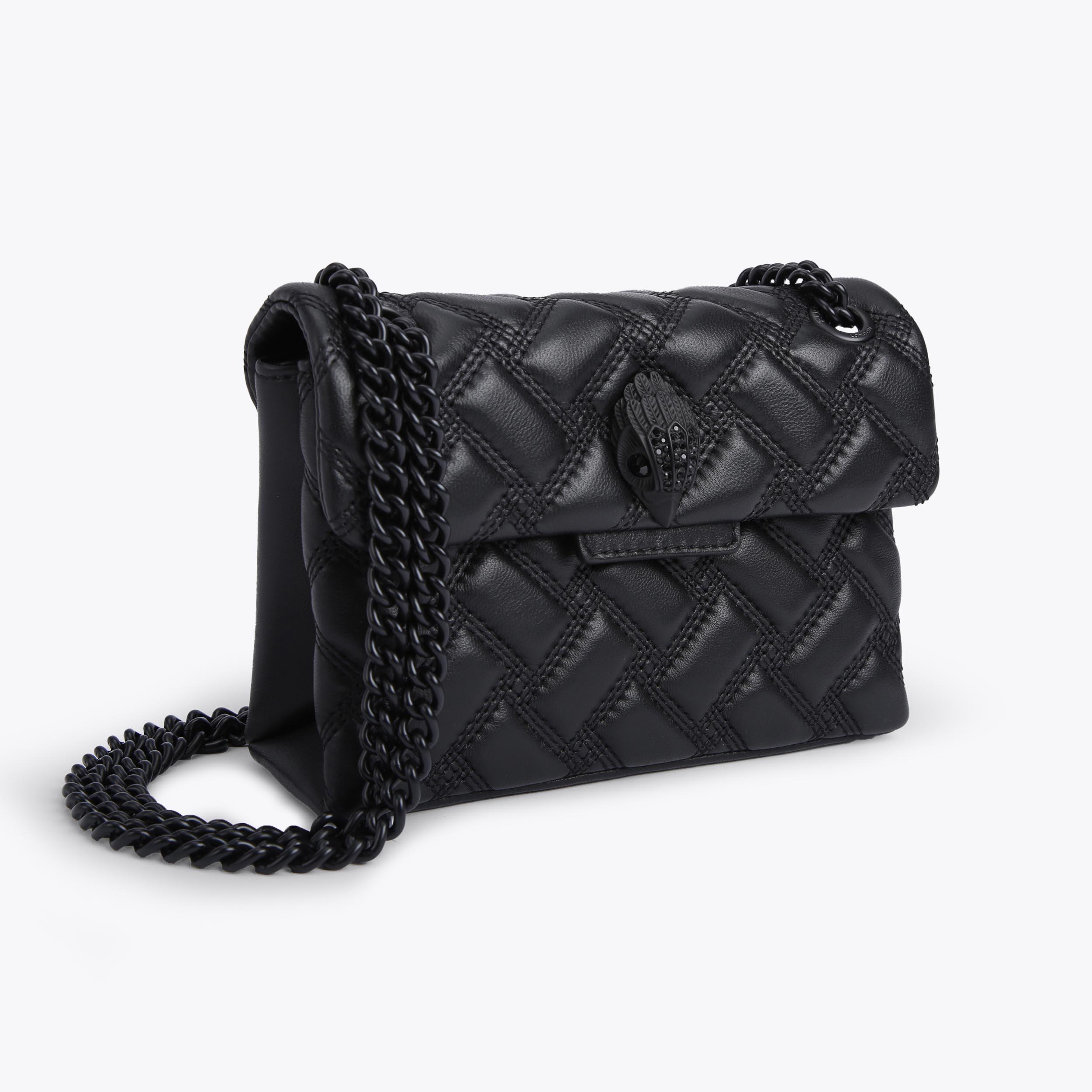 Kurt Geiger London Mini Kensington Drench Bag - Black - view 3
