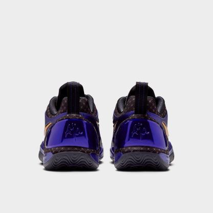 Nithtke A'Two A'ja Wilson Basketball Shoes - Part 1 - Regency Purple/Black/Electro Purple/Metallic Gold - Back view
