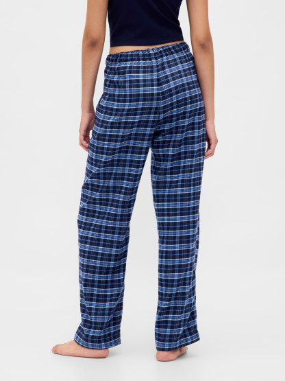 Adult Softest Flannel PJ Pants - Blue plaid