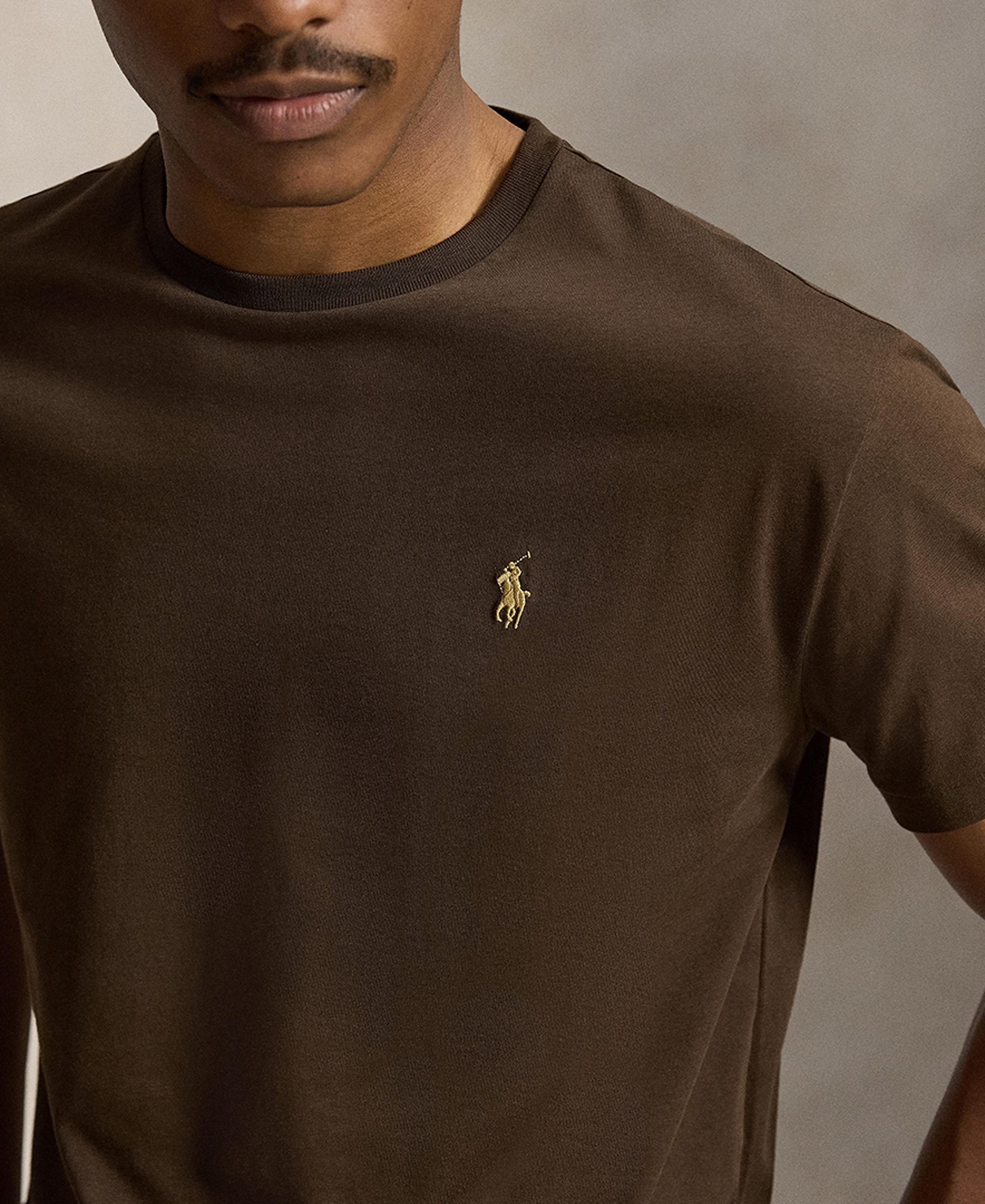 Polo Ralph Lauren Men's Crewneck T-Shirt - Nutmug Brown