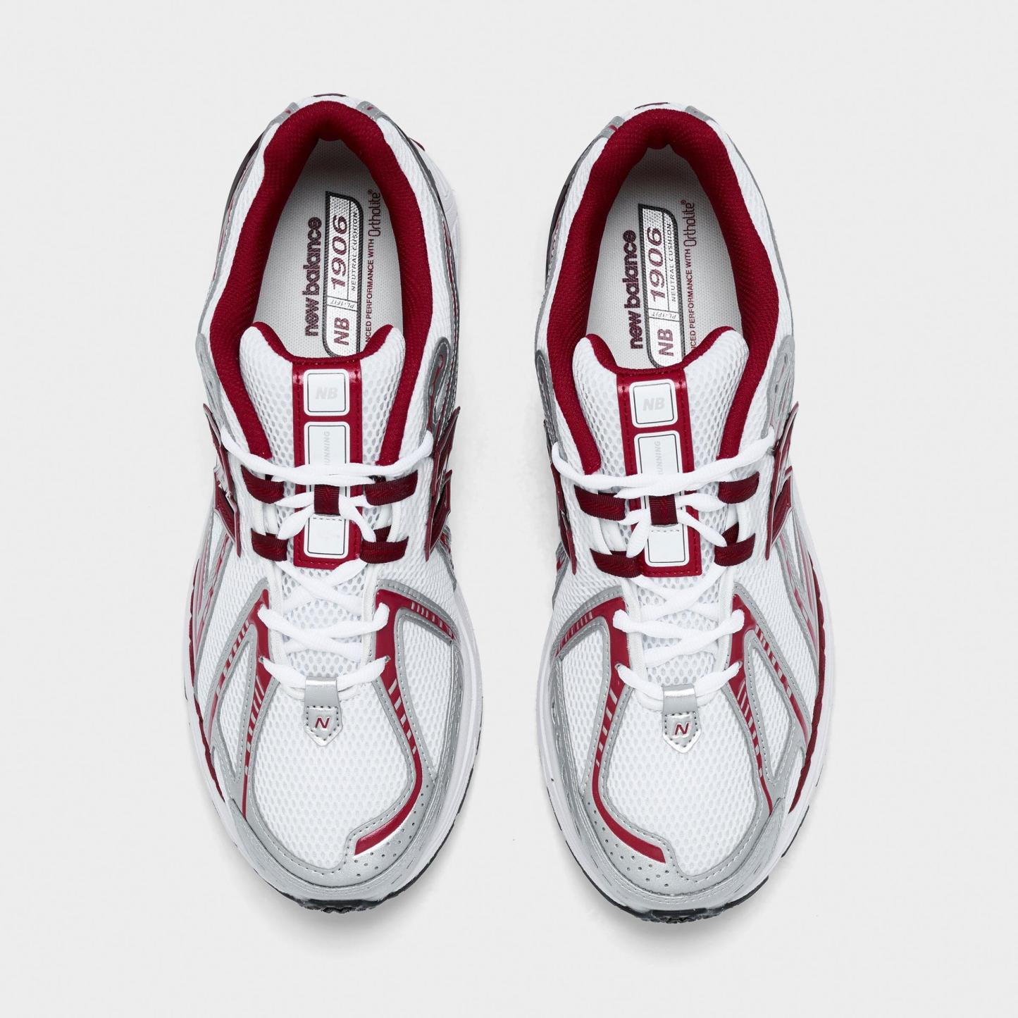 Men's New Balance 1906R Casual Shoes - White/Podium Red - view 5