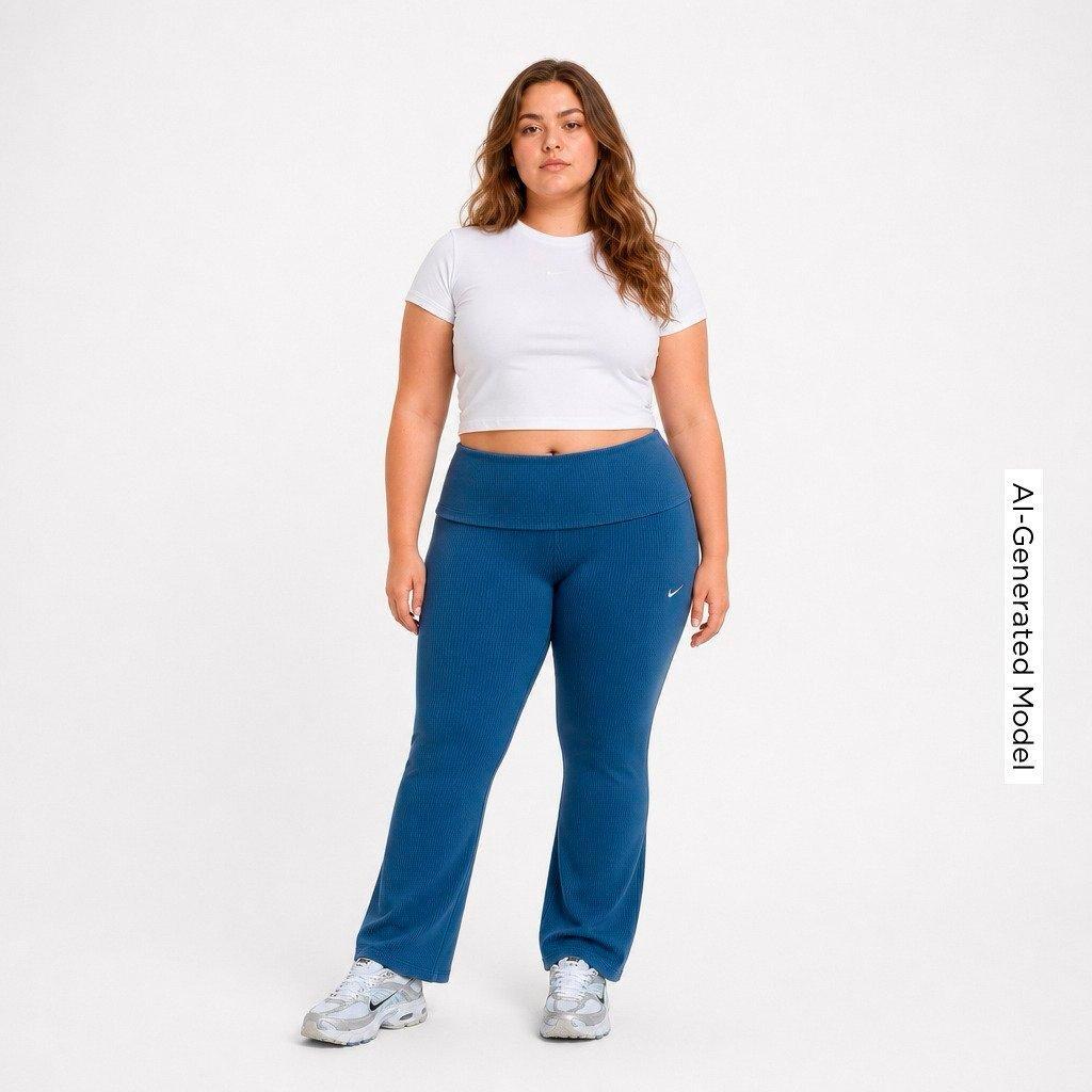 Women's Nithtke Sportswear Chill Knit Cropped T-Shirt - White